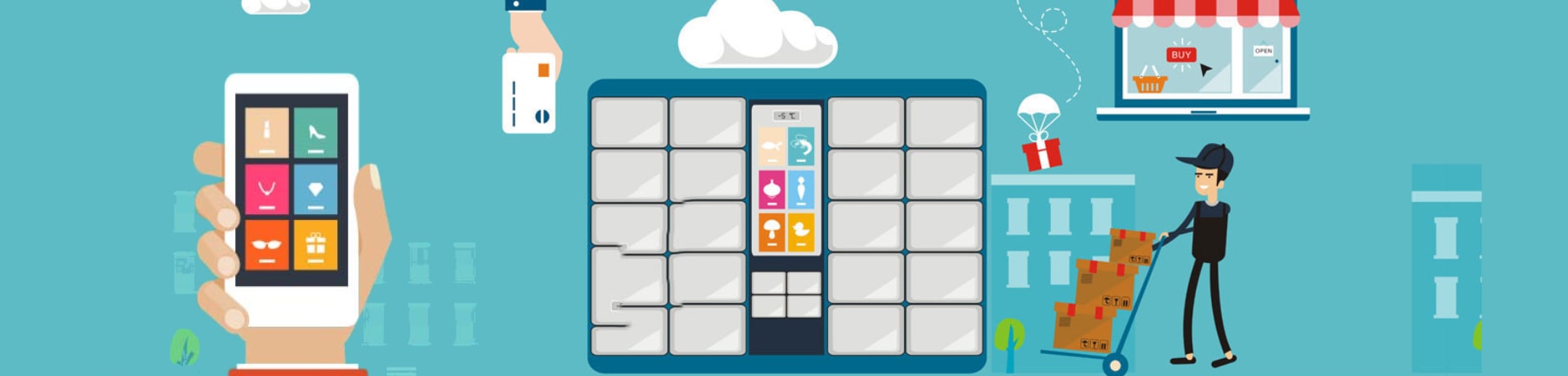 Package Nexus Smart Parcel Lockers Banner Package Nexus Smart Parcel Lockers Banner